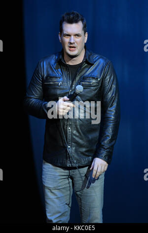 HOLLYWOOD FL - JANUARY 30: Australian comedian, actor and writer, Jim Jefferies performs at Hard Rock Live held at the Seminole Hard Rock Hotel & Casino on January 30, 2016 in Hollywood, Florida   People:  Jim Jefferies Stock Photo