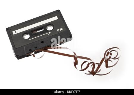 compact cassette Stock Photo