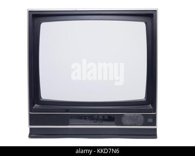 old tv set Stock Photo