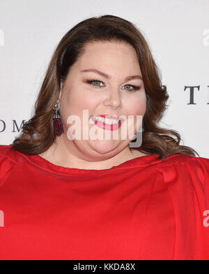 CHRISSY METZ US film actress arrives at the Variety's Power Of Women: Los Angeles at the Beverly Wilshire Four Seasons Hotel on October 13, 2017 in Beverly Hills, California. Photo: Jeffrey Mayer Stock Photo