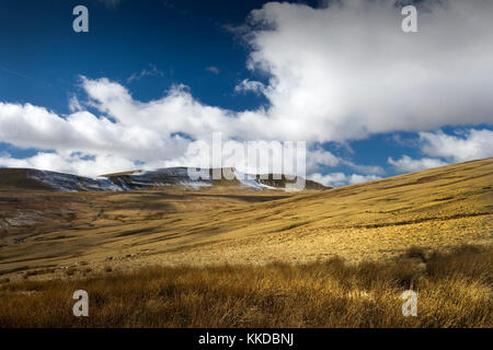 Carmarthen Fan area, Black Mountain, in the western section of the Brecon Beacons range Wales, UK Stock Photo