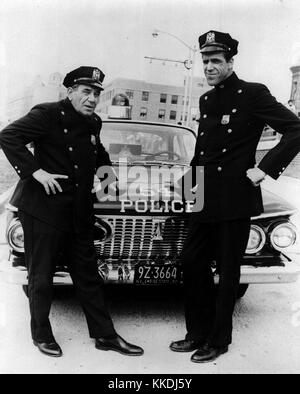 Joe E. Ross Fred Gwynne Car 54 Where Are You Stock Photo - Alamy