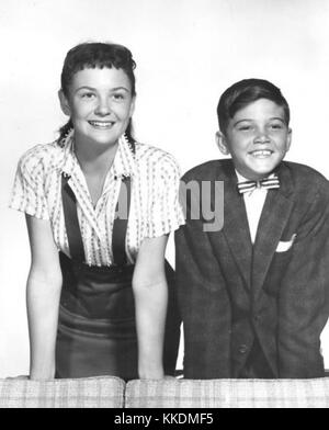 Shelley Fabares Paul Petersen Donna Reed Show 1962 Stock Photo - Alamy