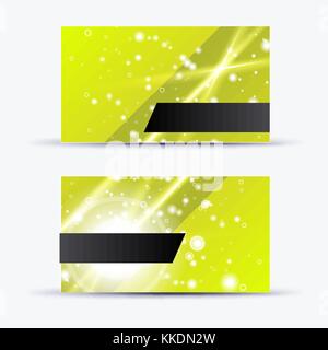 Abstract blank name card template for business artwork. eps 10 Stock Vector