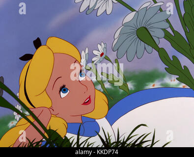 Alice in wonderland 1951 Stock Photo