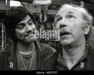 Freddie Prinze Jack Albertson Chico and the Man 1974 Stock Photo