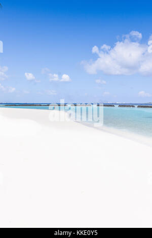 Tropical beach, Maldives Stock Photo