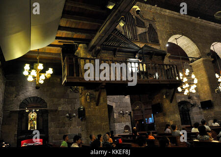 Philippines, Luzon Island, Manila, Las Pinas church Stock Photo