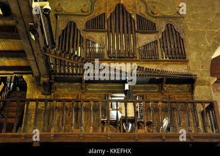 Philippines, Luzon Island, Manila, Las Pinas church Stock Photo