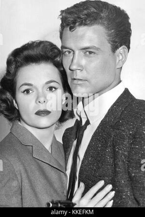 Roger Smith Nancy Cates 77 Sunset Strip 1959 Stock Photo