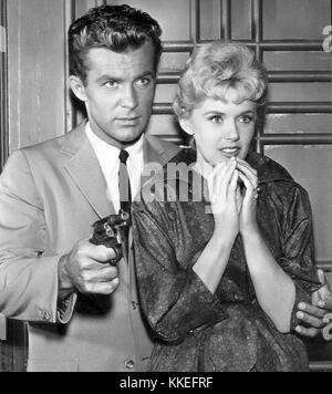 Robert Conrad Connie Stevens Hawaiian Eye 1960 Stock Photo - Alamy