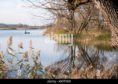 Kamienna River, Starachowice, Swietokrzyskie Region, Poland Stock Photo