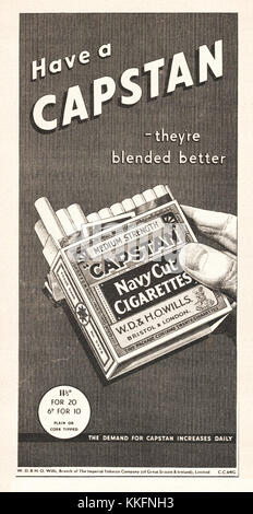 Capstan Cigarettes -  UK