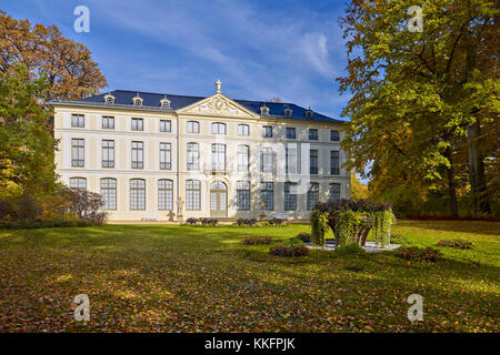 Summer palace in the park of Greiz, Thuringia, Germany Stock Photo