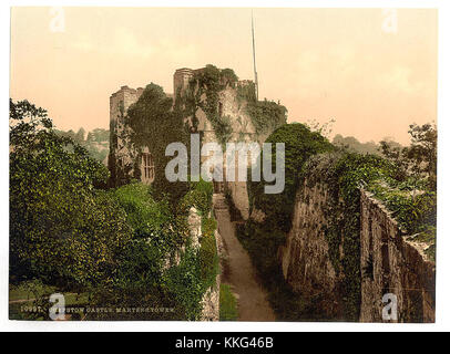 a european castle or manor vintage classic photo Stock Photo