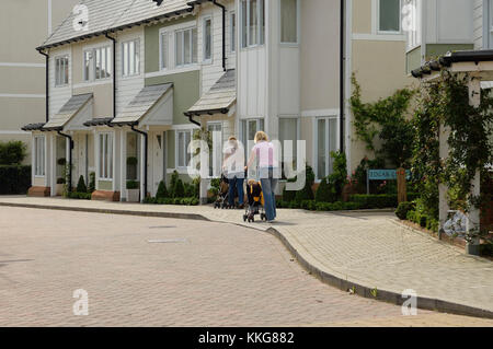 Lacuna estate, Kings Hill development, West Malling, Kent, England, UK Stock Photo