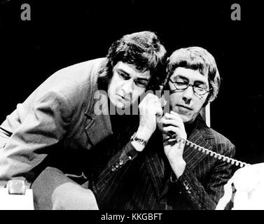 Good Evening Dudley Moore Peter Cook 1975 Stock Photo