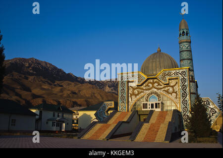 Mosque ( Naryn, Kyrgyzstan) Stock Photo