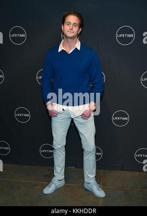 New York, USA. 30th November, 2017Cameron Douglas attends the screening of 'Cocaine Godmother, The Griselda Blanco Story' on November 30, 2017 in New York City. Credit: Erik Pendzich/Alamy Live News Stock Photo