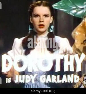 Judy Garland in The Wizard of Oz trailer 3 Stock Photo