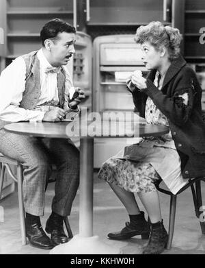 Tennessee Ernie Ford Lucille Ball I Love Lucy Stock Photo