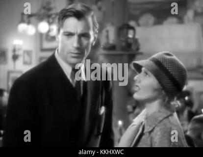 Gary Cooper in Mr. Deeds Goes to Town trailer Stock Photo