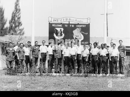 Korat RTAFB - 347th TFW - HQ and Staff Stock Photo