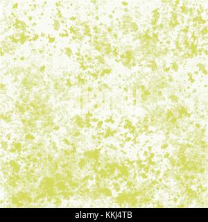 lime green irregular watercolor dot pattern on white background, vector illustration Stock Vector