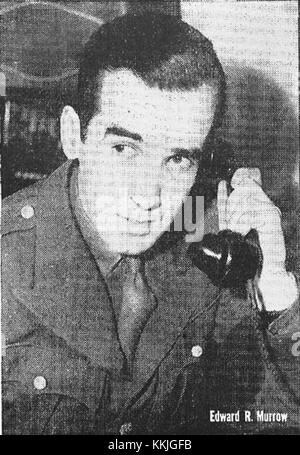 Edward R. Murrow was an influential American broadcast journalist ...