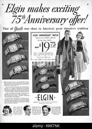 Shop 1950 Lady ELGIN Diamond watch | Second Horology Watch – SECOND HAND  HOROLOGY