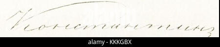 Konstantin Nikolayevich Grand Duke of Russia signature