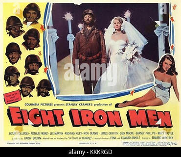 Eight Iron Men 1952 poster Stock Photo