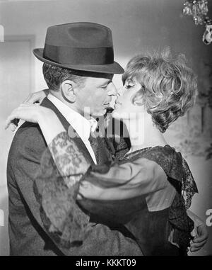 Frank Sinatra Jill St. John Tony Rome Stock Photo