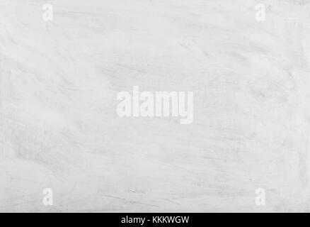 White washed painted textured abstract background with brush strokes in gray and black shades Stock Photo