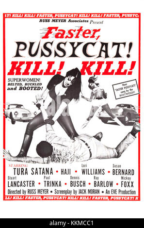 Faster pussycat kill kill poster (1) Stock Photo