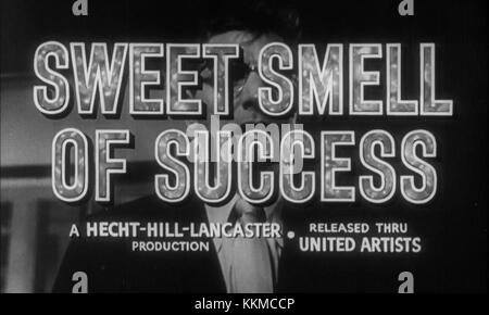 Sweet Smell of Success Title Stock Photo