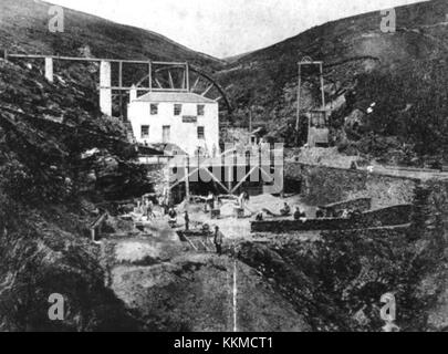 Snaefell Mine is a historical mining site located in the Isle of Man, known for its role in the island's mining history and its rich deposits of lead and zinc. It is a part of the region’s industrial heritage and an example of historical extraction methods. Stock Photo