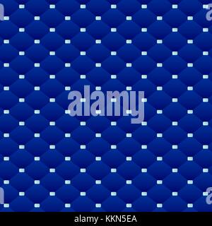 Abstract background of dark blue squares and pearls Stock Vector