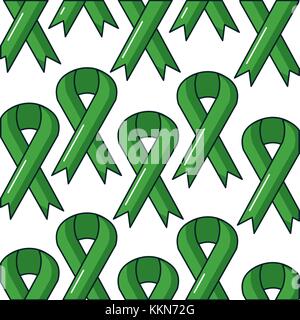 ribbon campaign pattern background Stock Vector