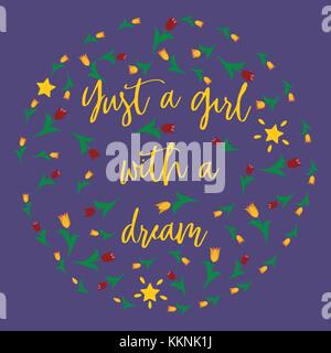 Lettering quotes motivation for life and happiness. Calligraphy Inspirational quote. Morning motivational quote design. For postcard poster graphic design. Every Day is a Fresh Start Stock Vector