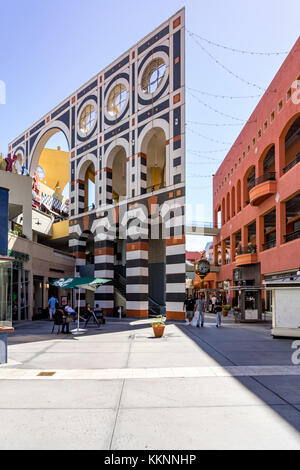 Horton Plaza, Shopping Center, San Diego, California, USA Stock Photo