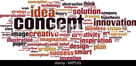 Hypothesis word cloud concept. Vector illustration Stock Vector Image ...