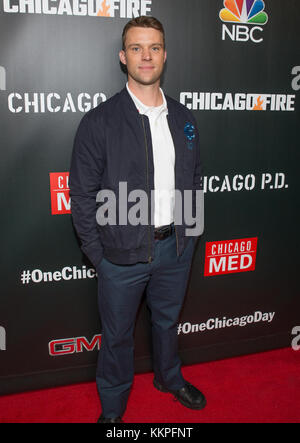 Arrivals for the 3rd Annual Chicago Press Day featuring cast members from Chicago Fire, Chicago Med and Chicago P.D.  Featuring: Jesse Spencer Where: Chicago, Illinois, United States When: 30 Oct 2017 Credit: WENN Stock Photo