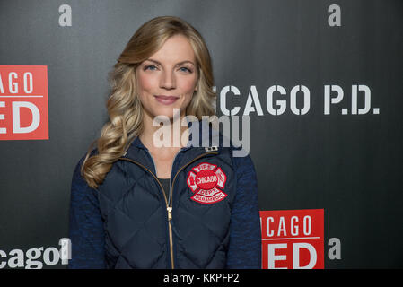 Arrivals for the 3rd Annual Chicago Press Day featuring cast members from Chicago Fire, Chicago Med and Chicago P.D.  Featuring: Kara Kilmer Where: Chicago, Illinois, United States When: 30 Oct 2017 Credit: WENN Stock Photo
