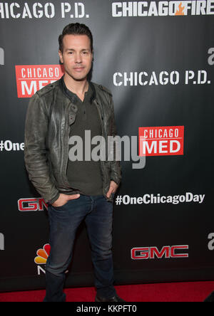 Arrivals for the 3rd Annual Chicago Press Day featuring cast members from Chicago Fire, Chicago Med and Chicago P.D.  Featuring: Jon Seda Where: Chicago, Illinois, United States When: 30 Oct 2017 Credit: WENN Stock Photo