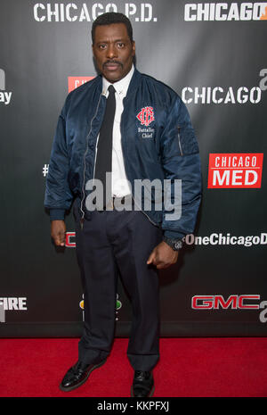 Arrivals for the 3rd Annual Chicago Press Day featuring cast members from Chicago Fire, Chicago Med and Chicago P.D.  Featuring: Eamonn Walker Where: Chicago, Illinois, United States When: 30 Oct 2017 Credit: WENN Stock Photo