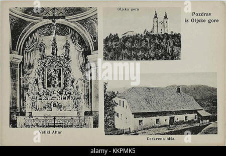 Razglednica Gore Oljke 1912 Stock Photo