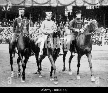 1912OG eventing germany team Stock Photo