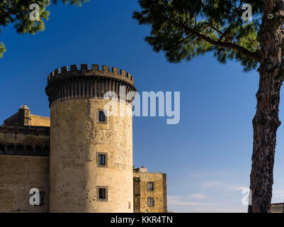 Castel Nuovo in Naples Stock Photo