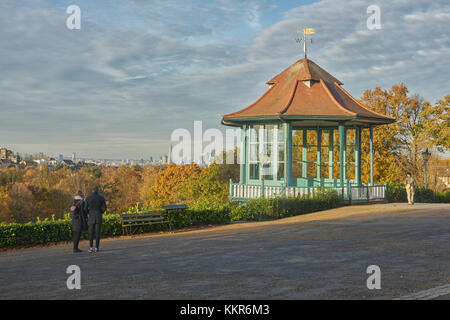 view over london from horniman museum Stock Photo